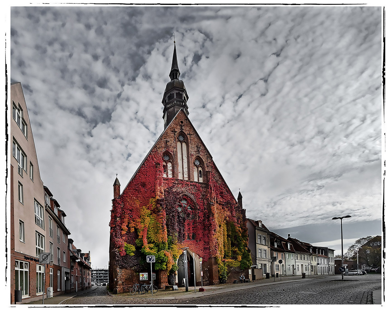 Herbst in Stralsund - Hafen, Innenstadt, Hl. Geistkirche