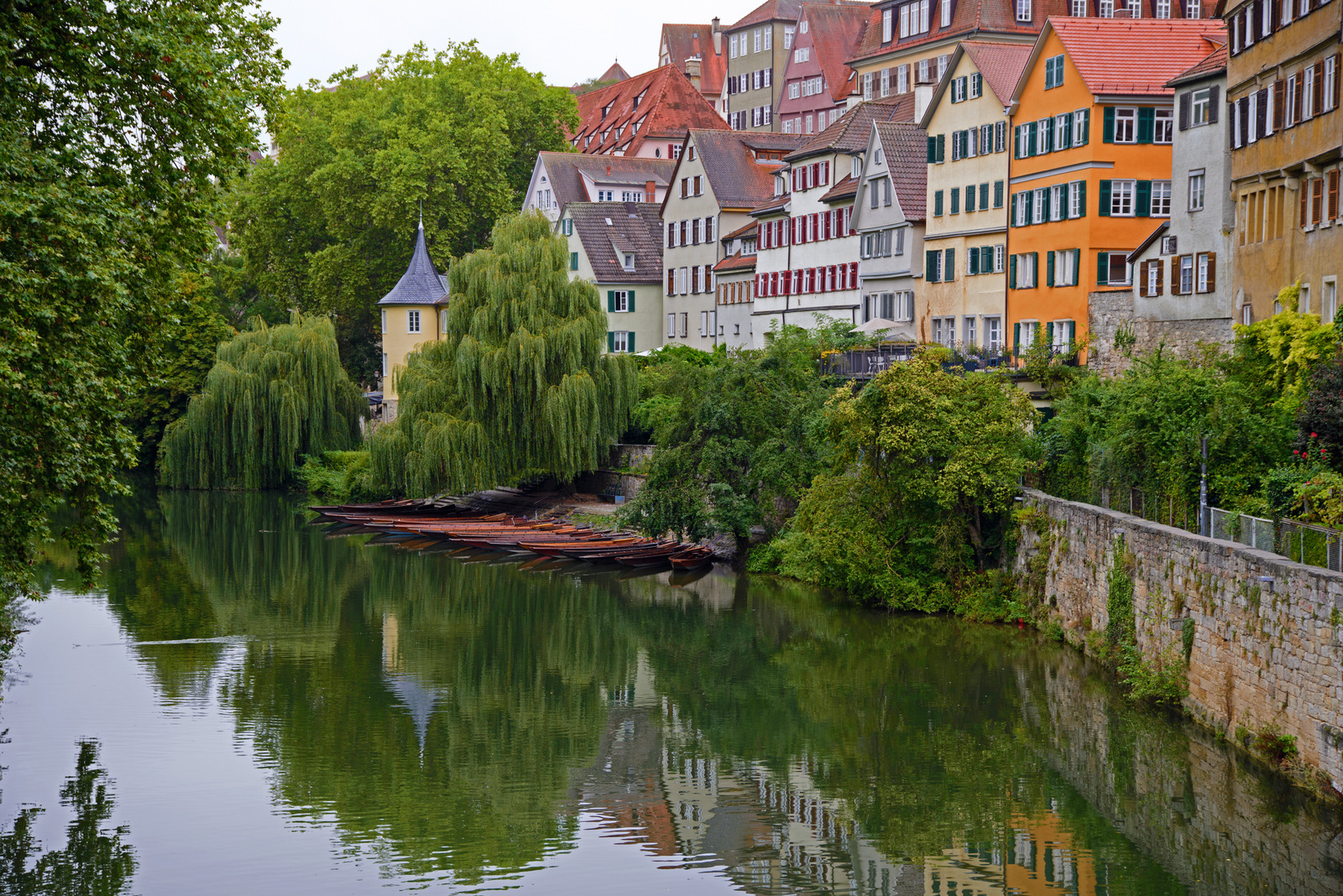 Herbst in Tübingen.