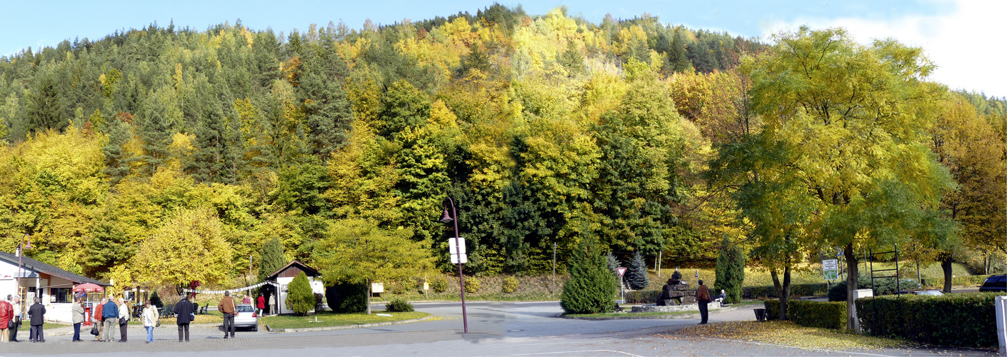 Herbst in Unterweisbach / Thüringen