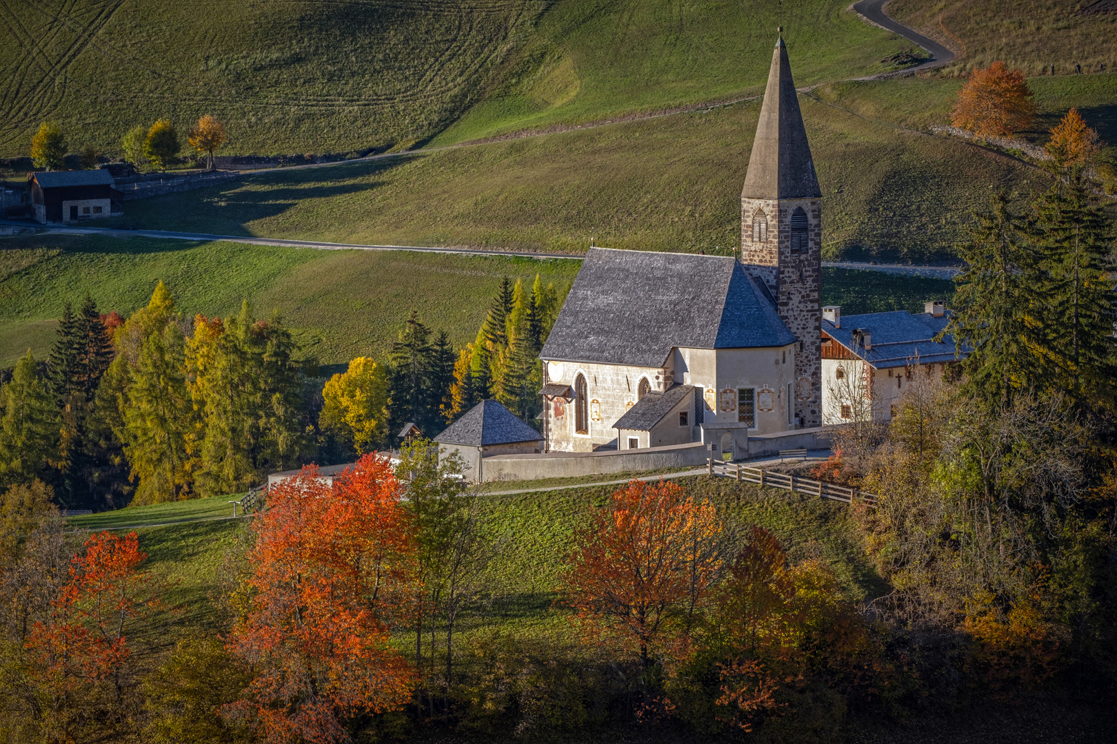 Herbst in Villnösstal