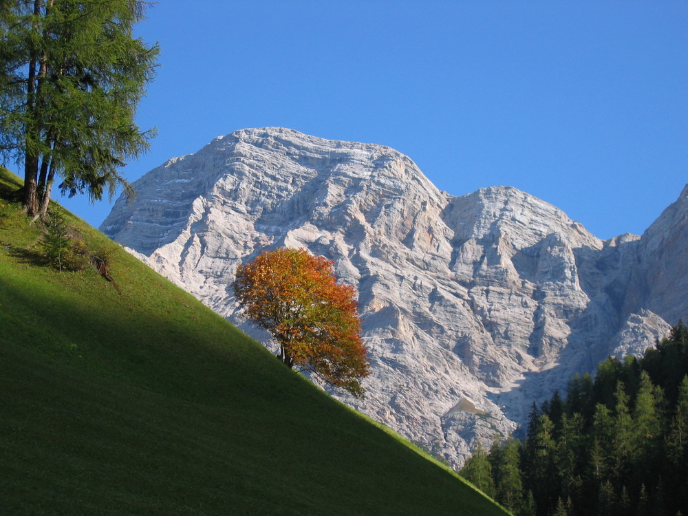 Herbst in Wengen / Gadertal