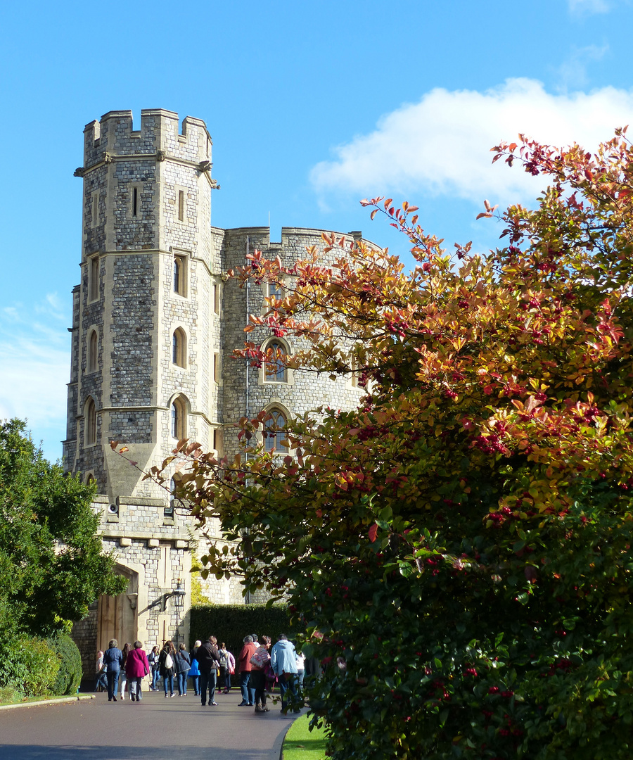 Herbst in Windsor Castle