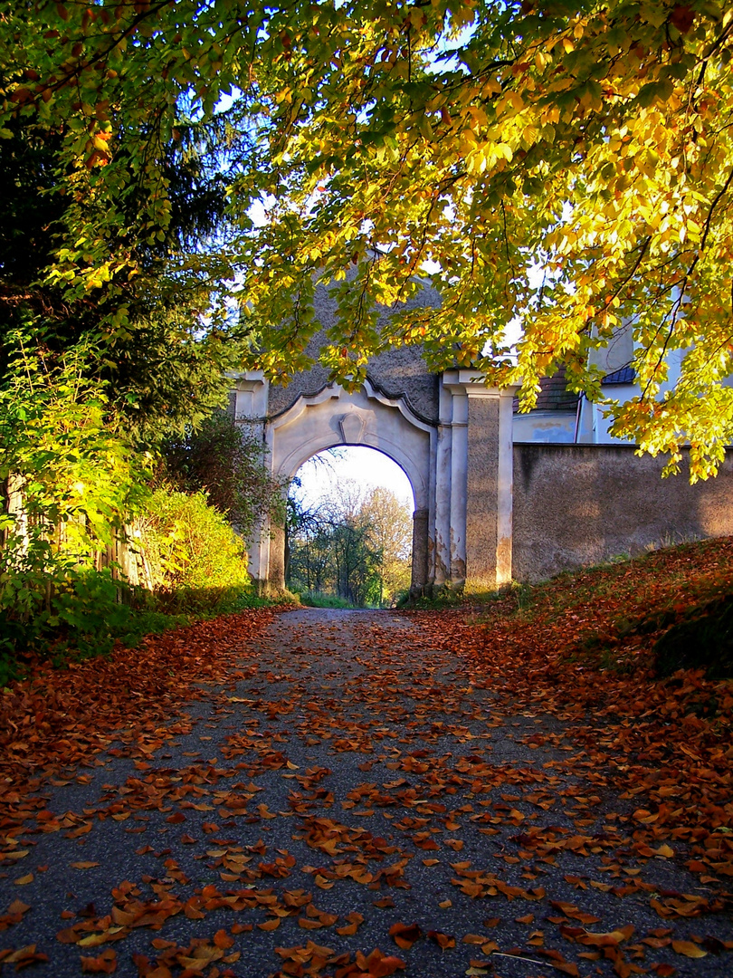 Herbst in Zajecov (Tschechien)