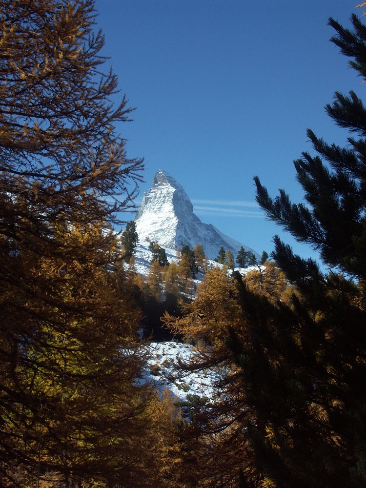 Herbst in Zermatt