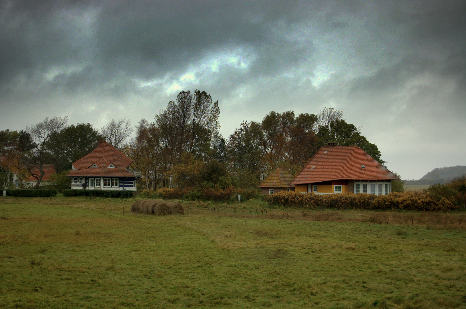 Herbst kommt auf die Insel Hiddensee