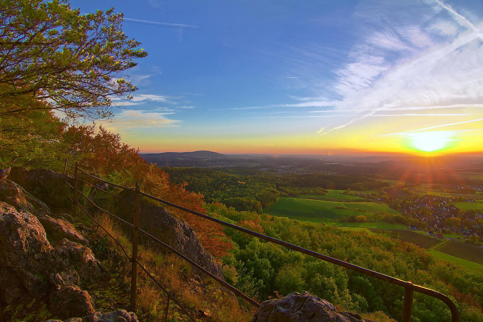 Herbst mit Aussicht