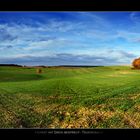 Herbst mit Grün bestreut