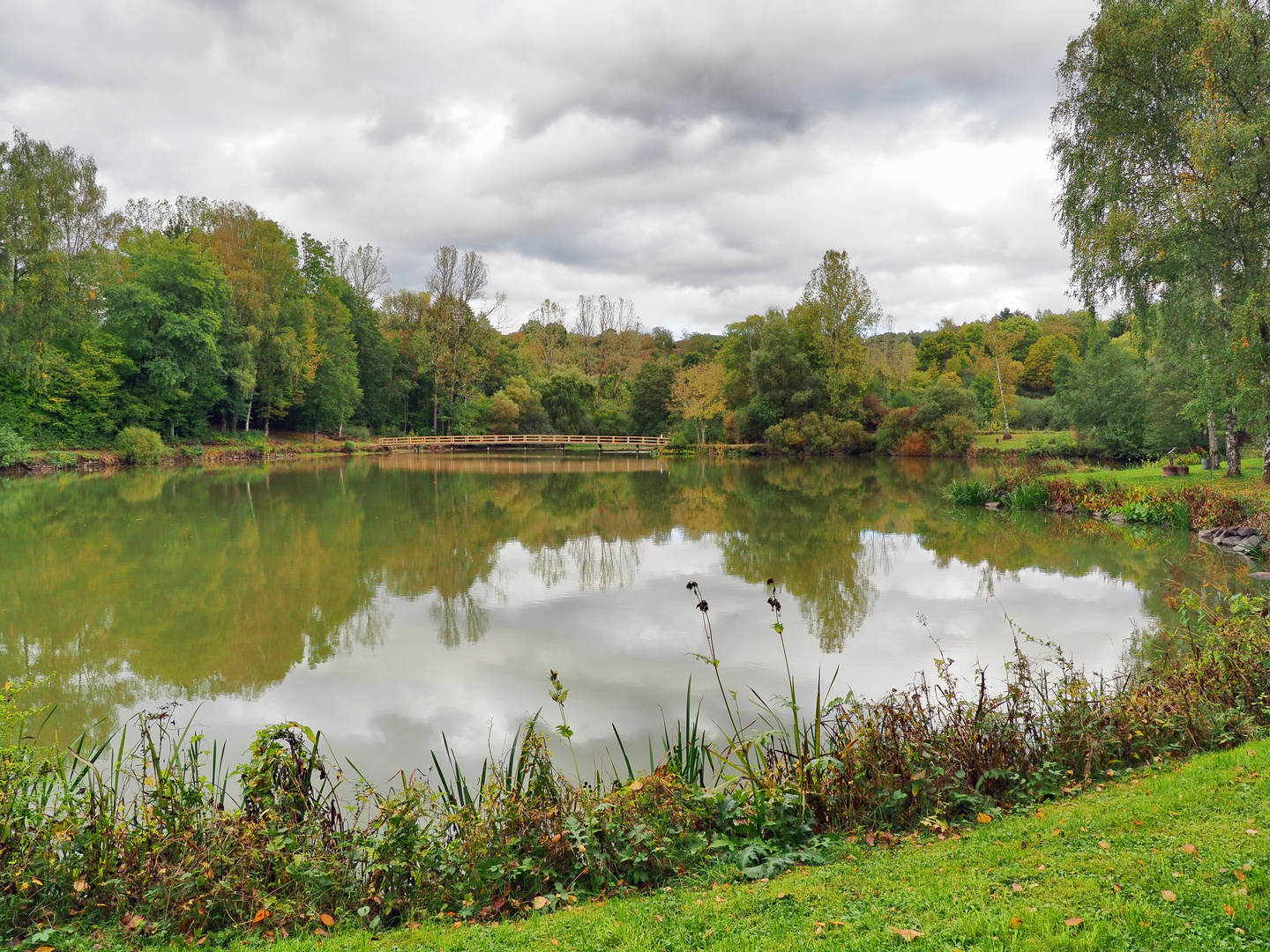 Herbst mit See