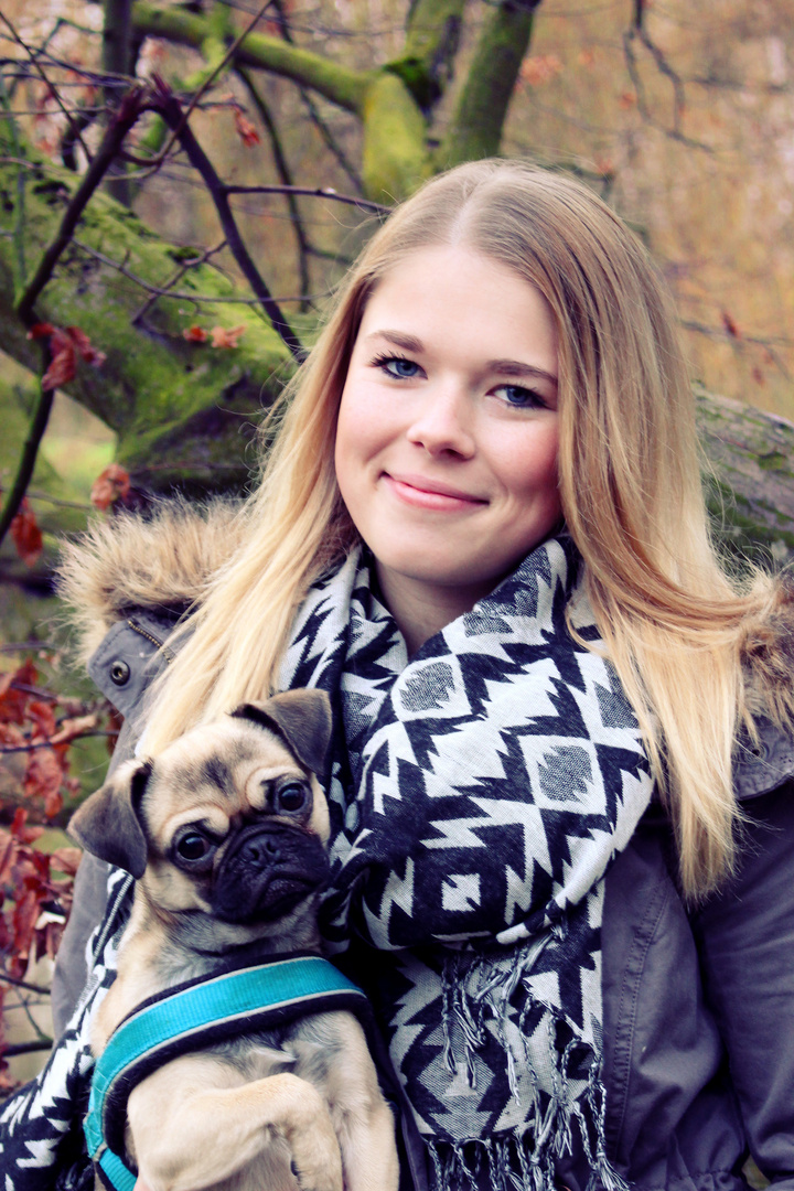 Herbst Outdoor Shooting mit Leonie S. V-Variante 2