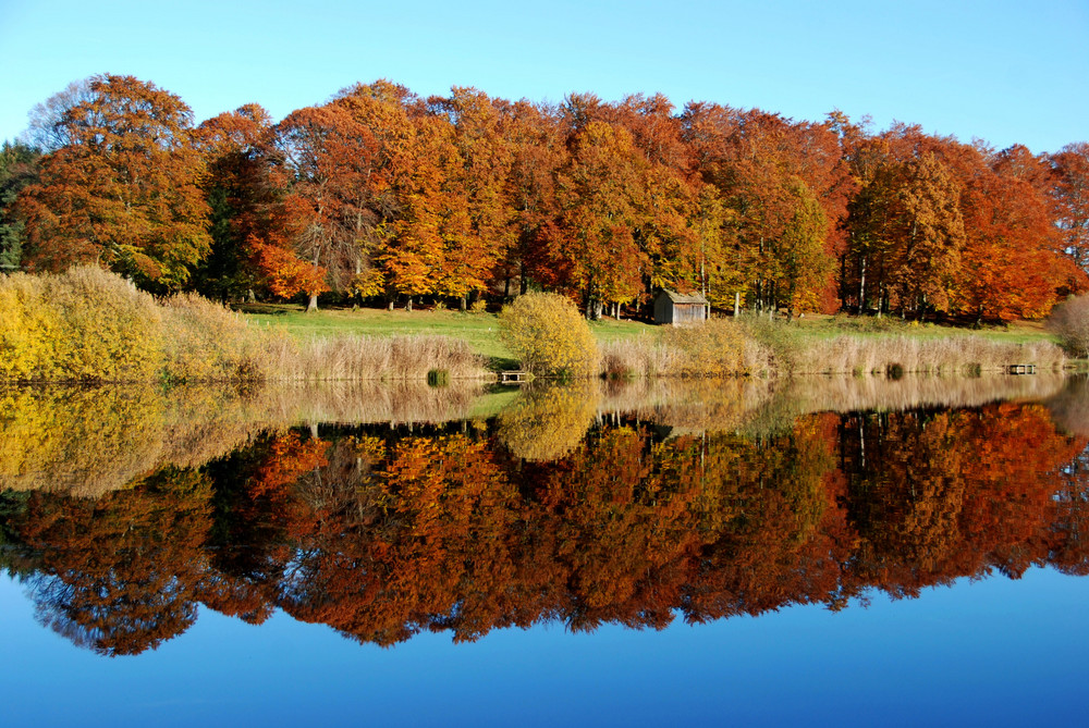 *Herbst-Seespiegelungen