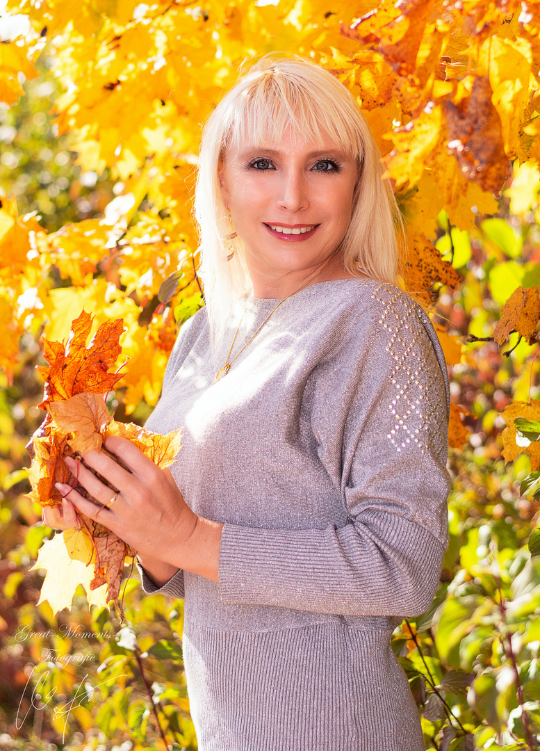 Herbst Shooting mit Eva