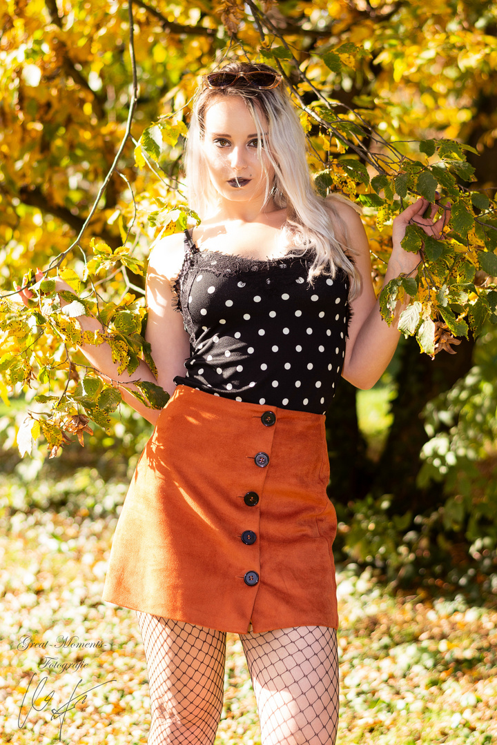 Herbst Shooting mit Jasmin