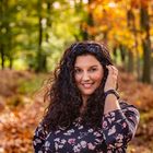 Herbst-Shooting mit Petro Nella im Dämmerwald