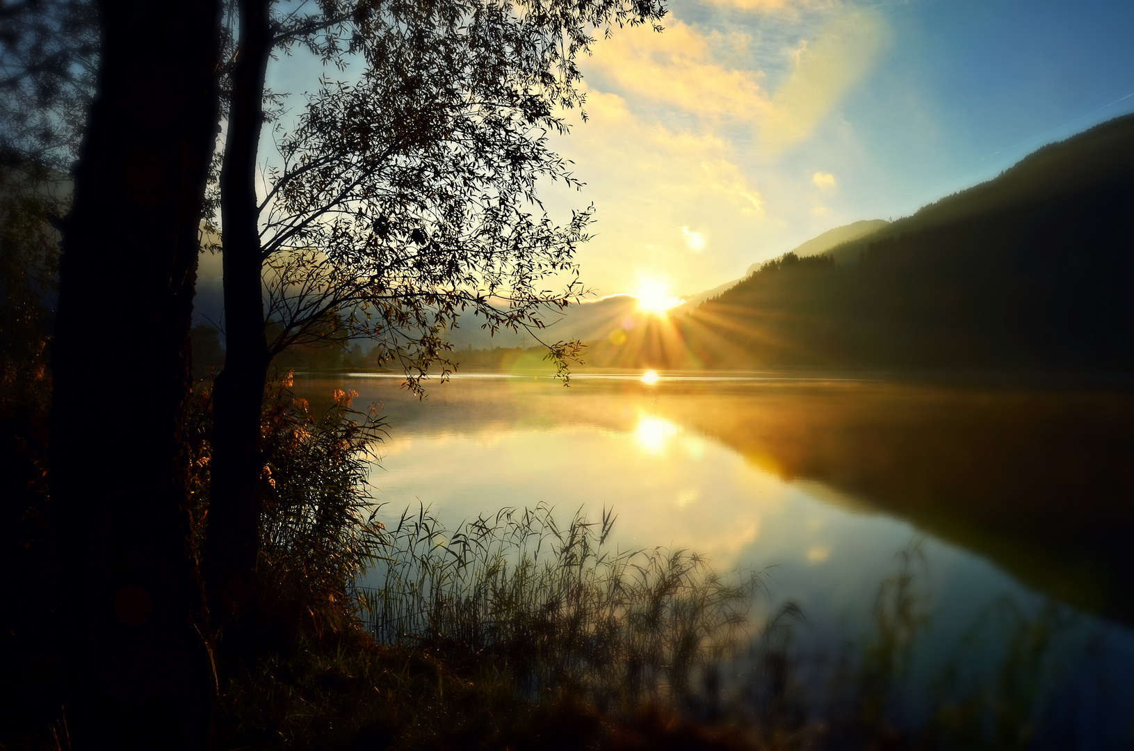 Herbst-Sonnenaufgang 2