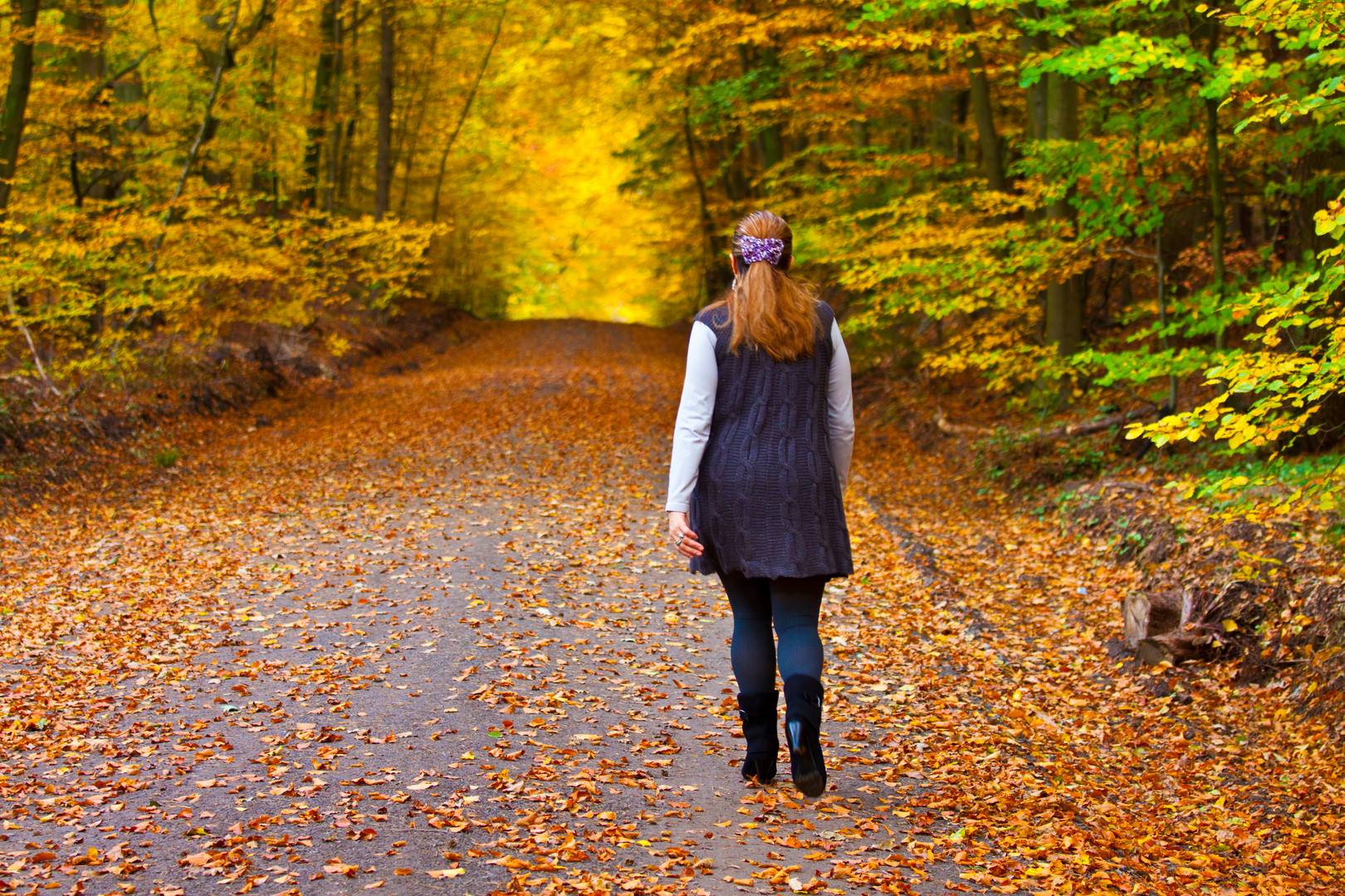 Herbst Spaziergang.