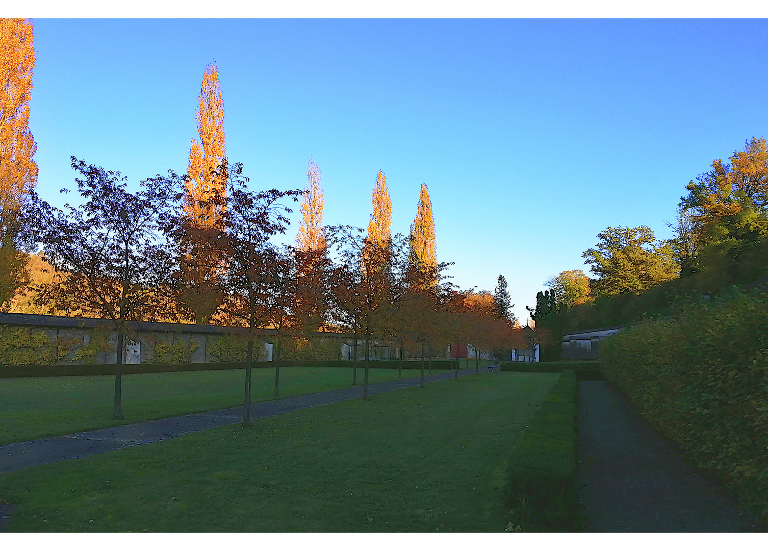 Herbst: Spaziergang im ehemaligen Klosterbereich St. Katharinental