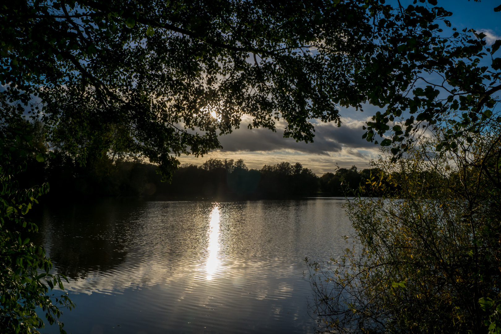 Herbst-Spaziergang um den Drielaker See