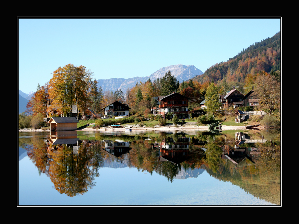 Herbst - Spiegelung