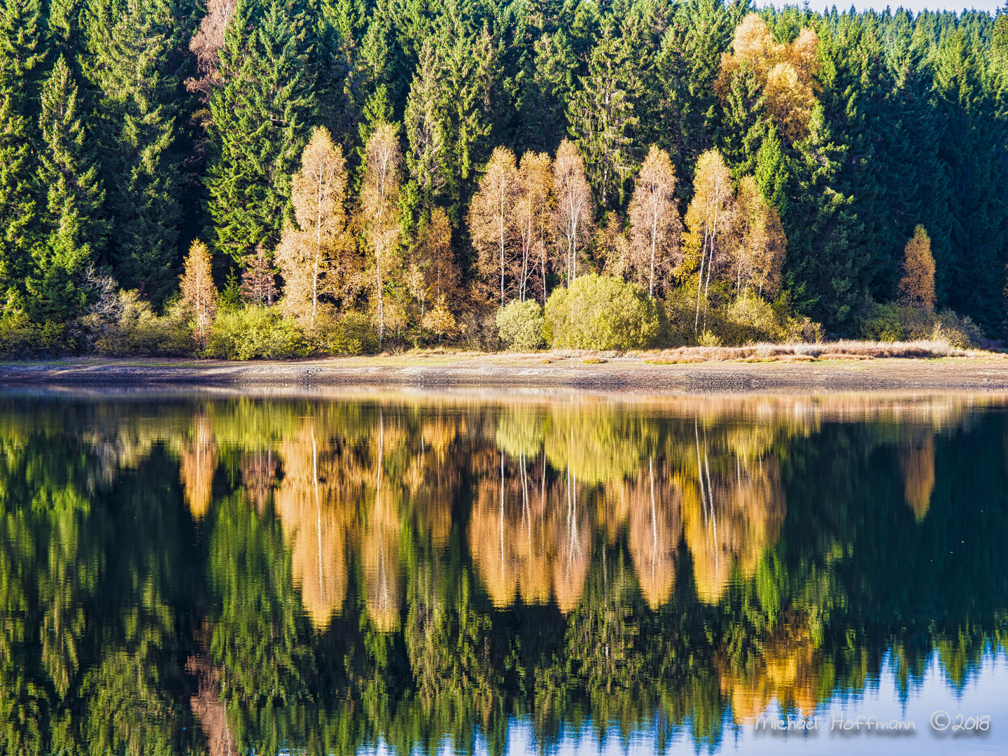 Herbst Spiegelungen