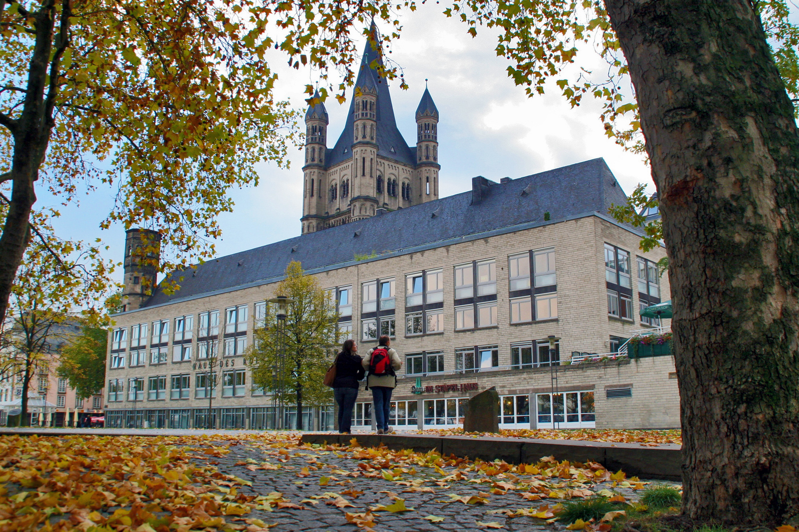 Herbst-Tag in Köln..