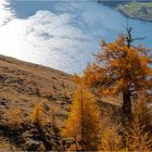 Herbst Tage über den Reschen See