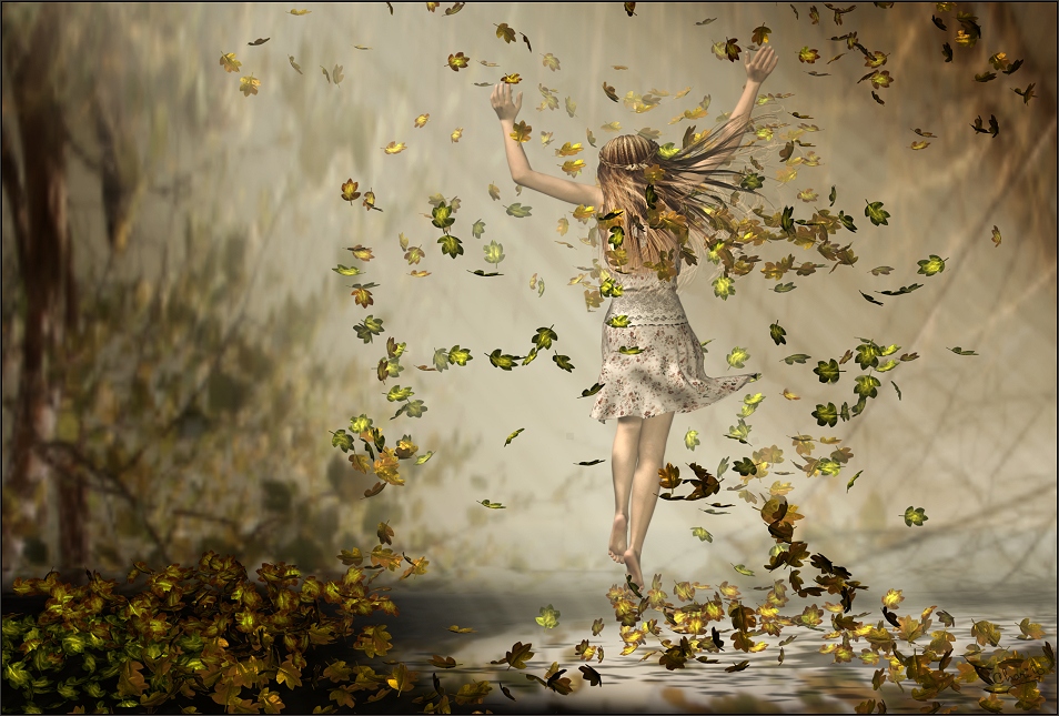 herbst tanz Foto & Bild rendering, stillleben objekte, digiart Bilder