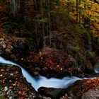 Herbst total am Wasserfall