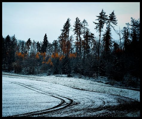 Herbst trifft auf Winter