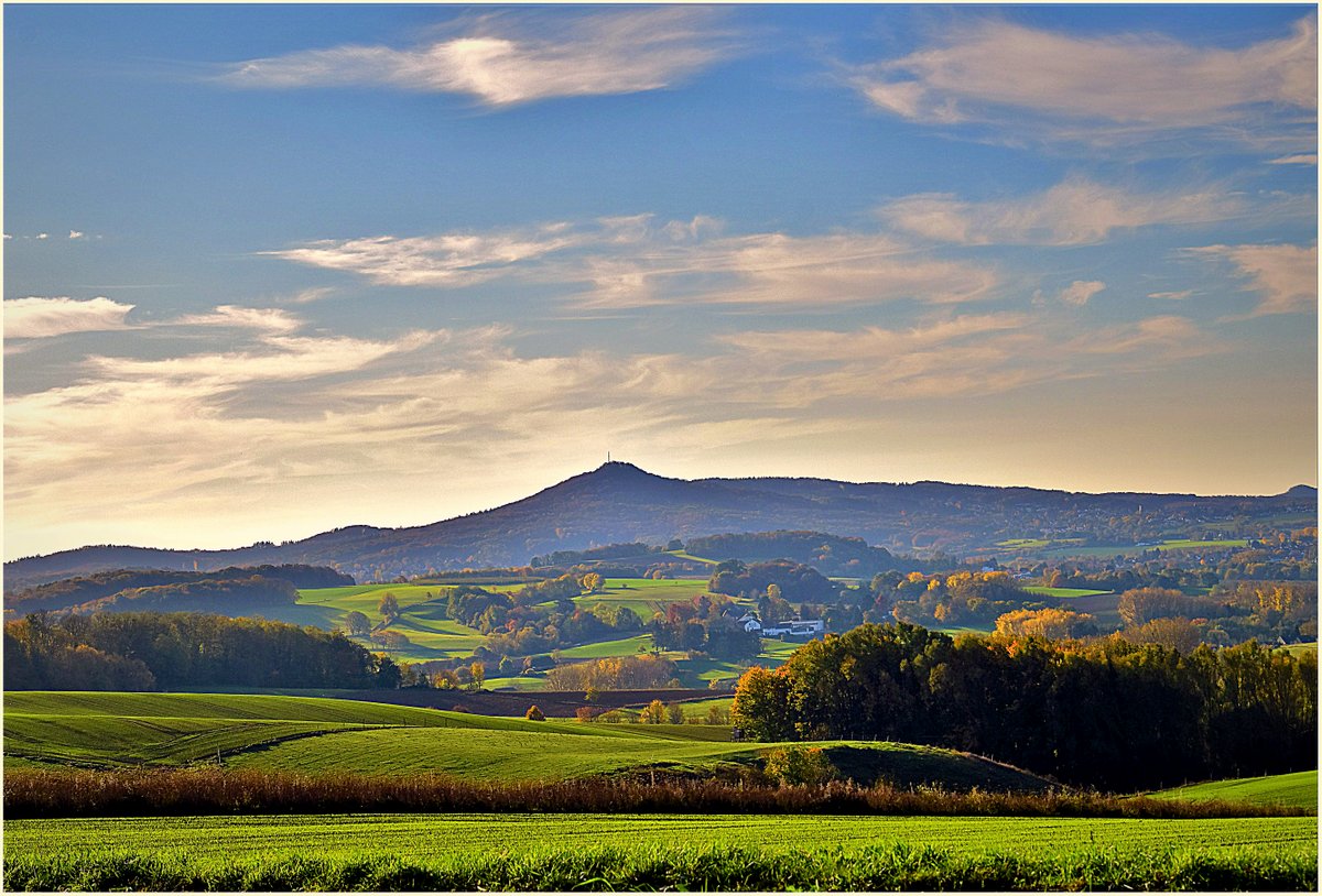 ... Herbst über dem Land ...