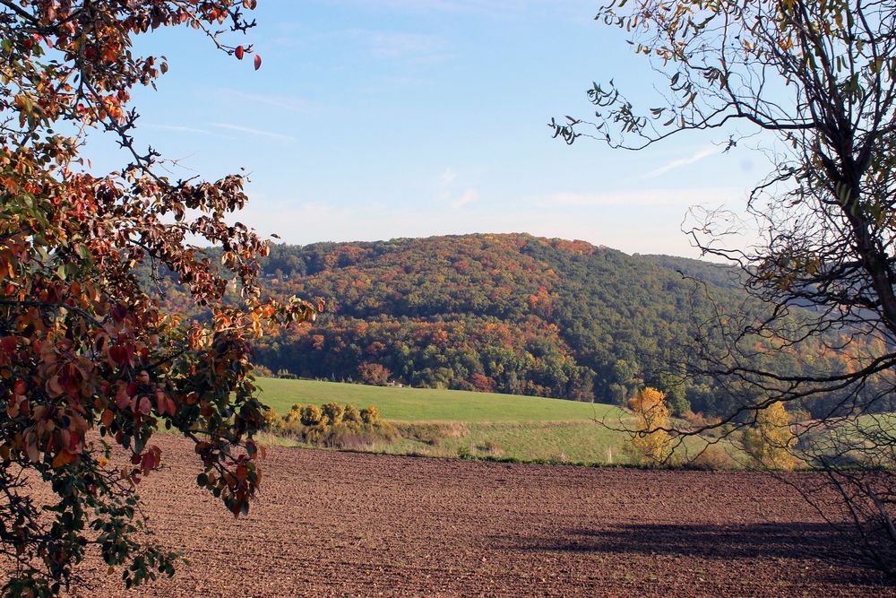 Herbst über dem Land