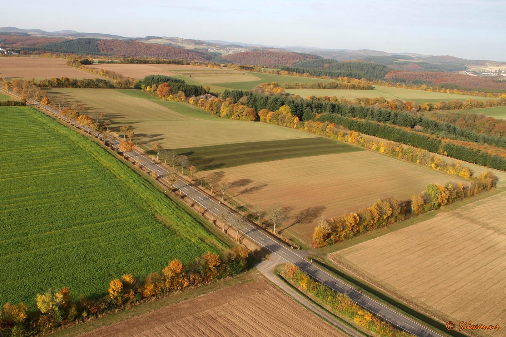 Herbst über der Eifel