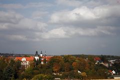 Herbst über Eisenberg/Thür.