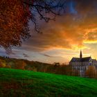 Herbst und Kathedrale