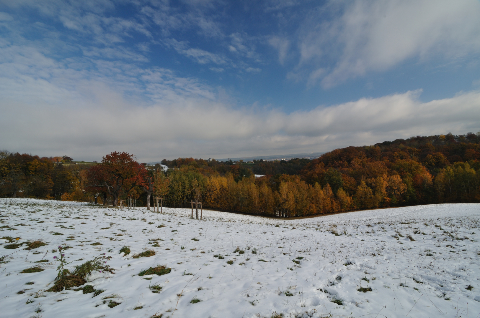 Herbst und Winter duellieren sich