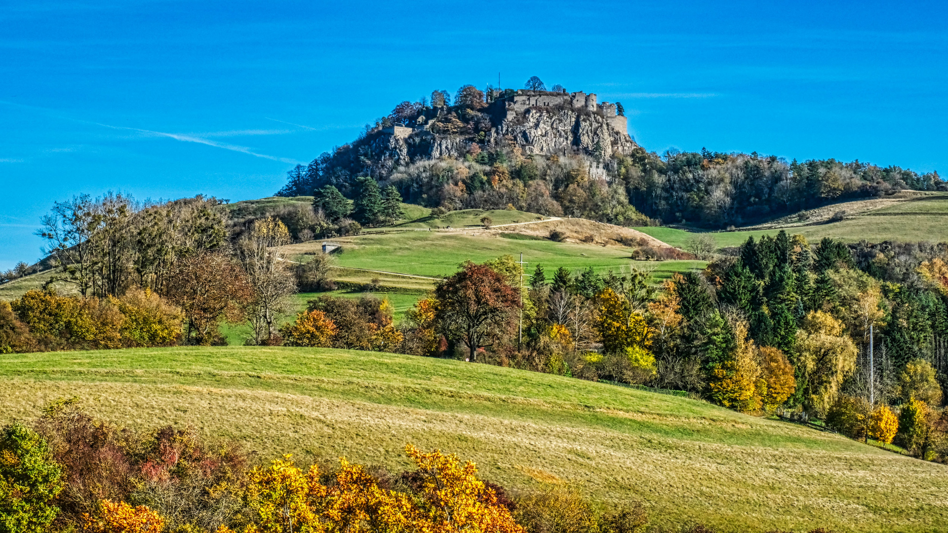 Herbst von seine schönsten Seite