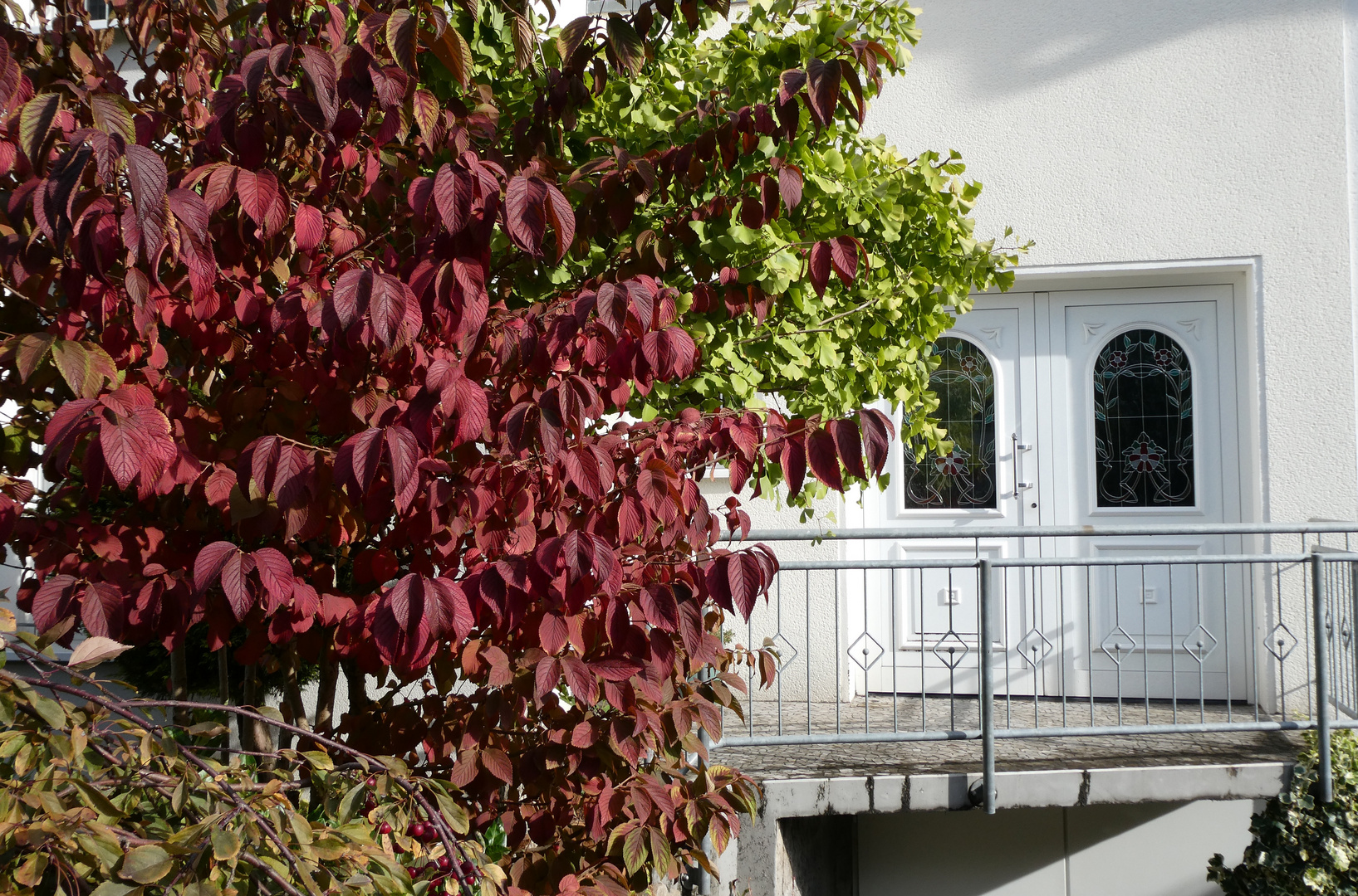 Herbst vor der Haustüre