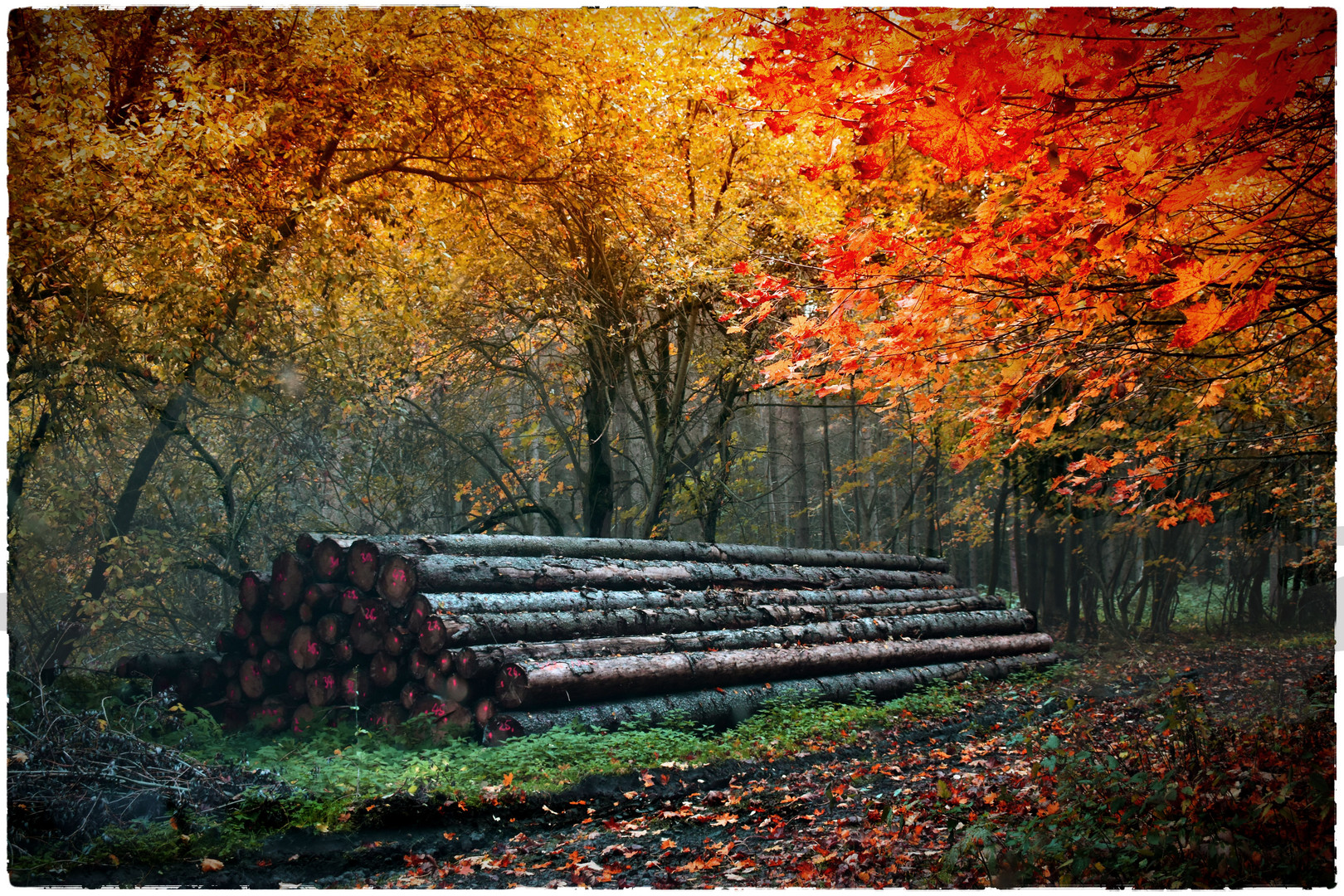 Herbst-Wald