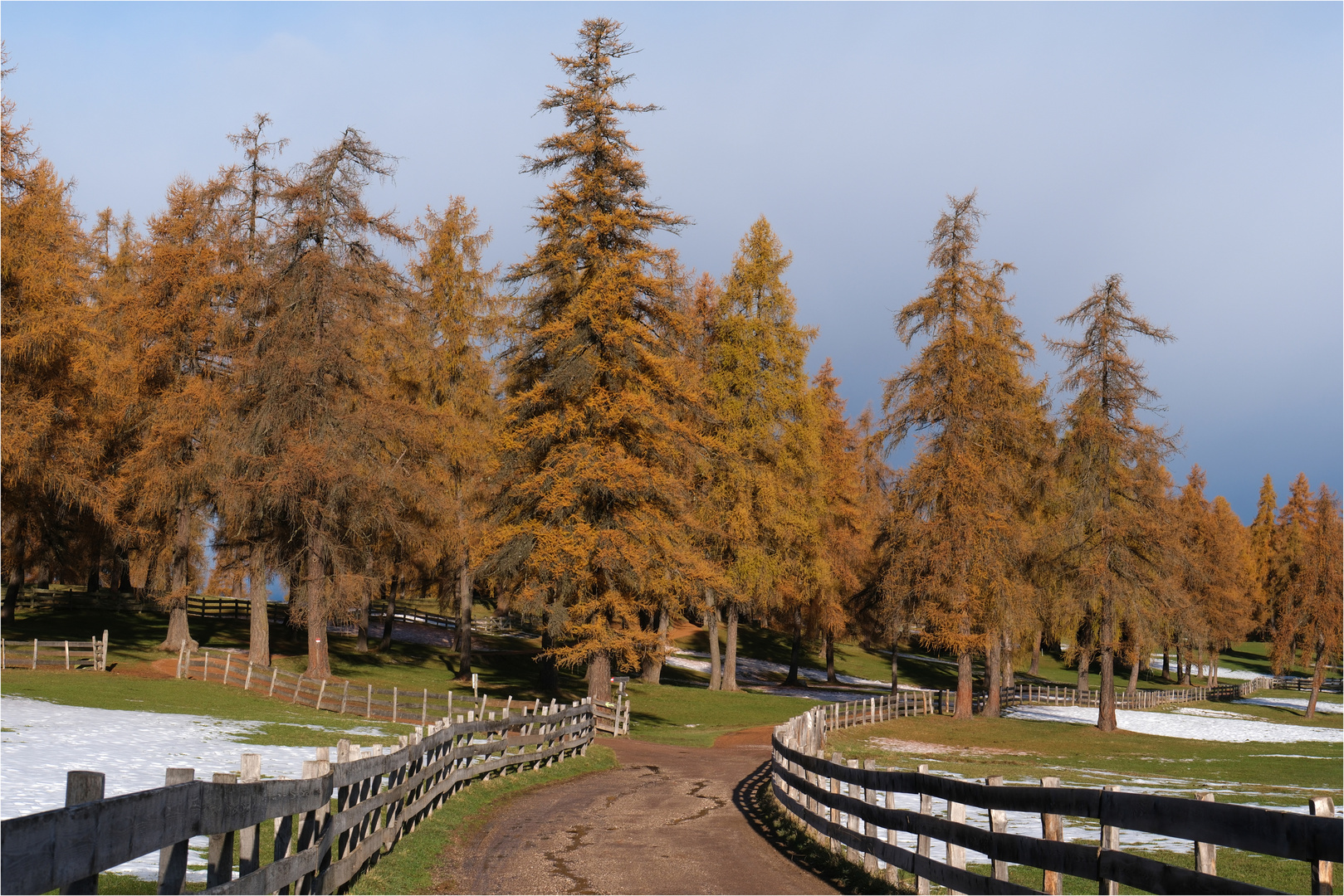 Herbst Wanderung