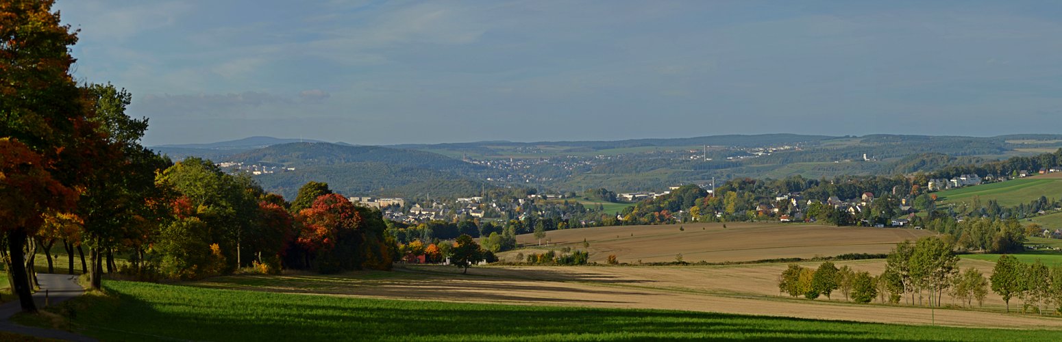 Herbst zwischen Lenkersdorf und Lößnitz