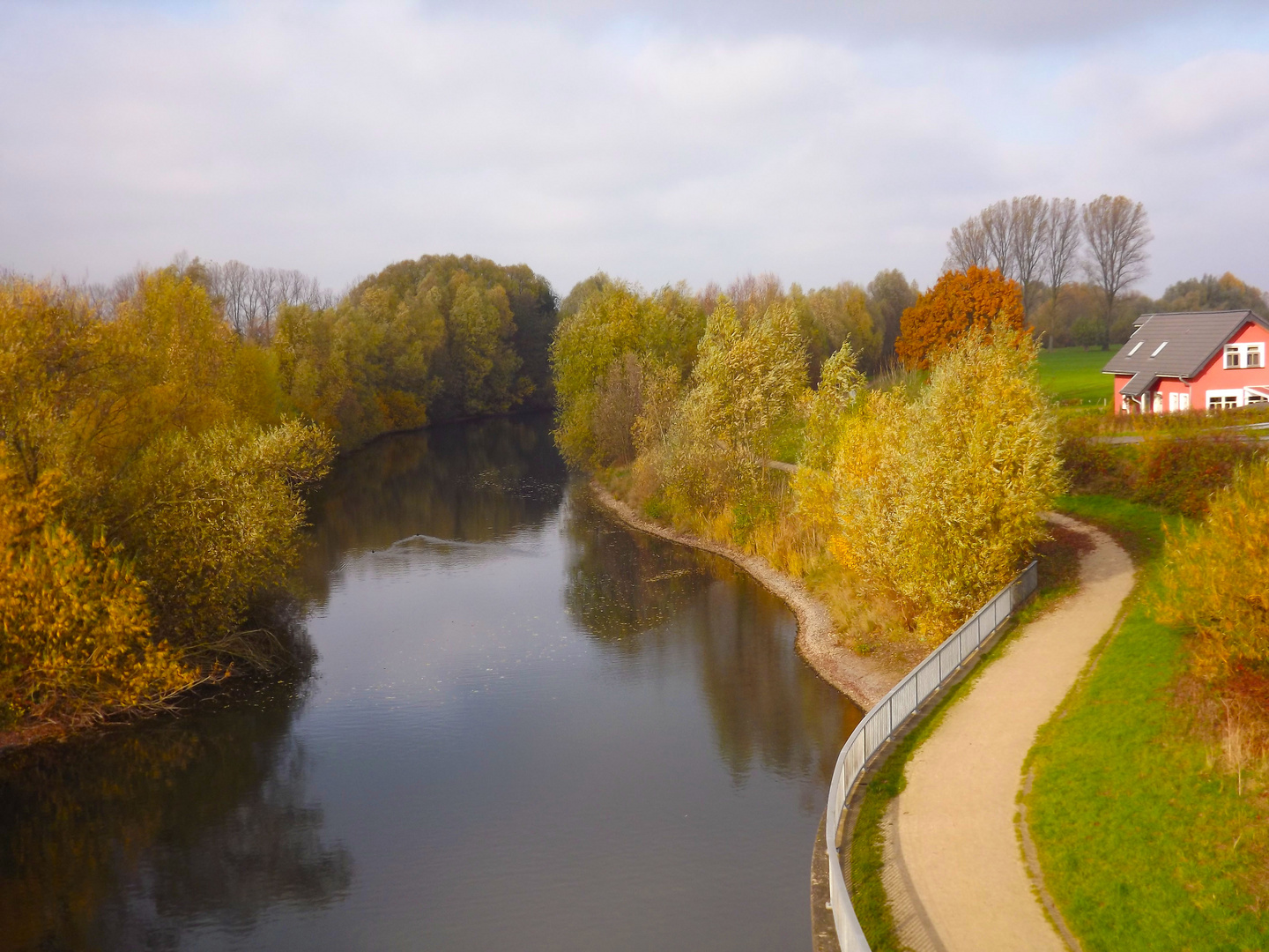 Herbst zwischen Xantener Nord- und Südsee