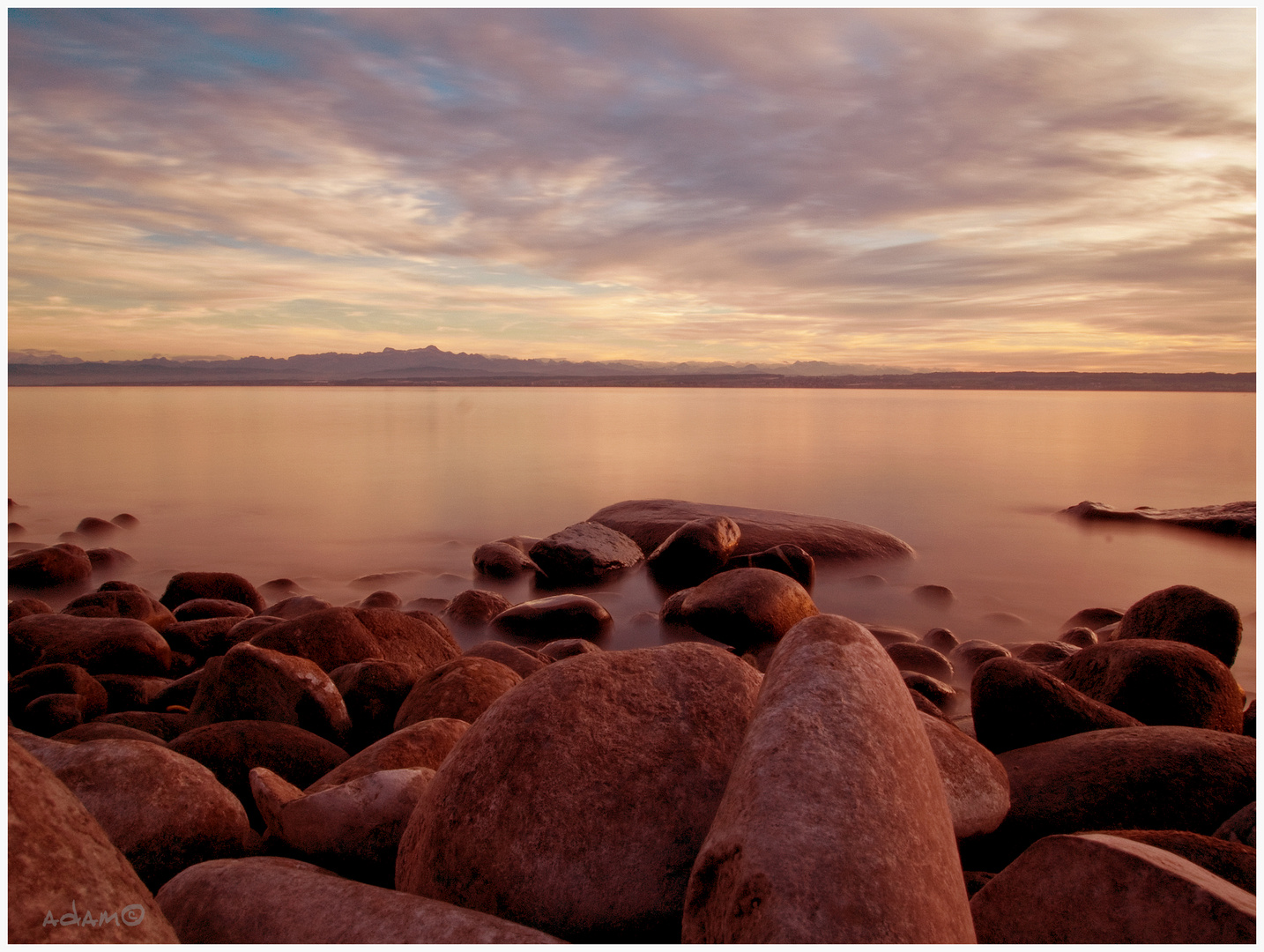 Herbstabend am Bodensee