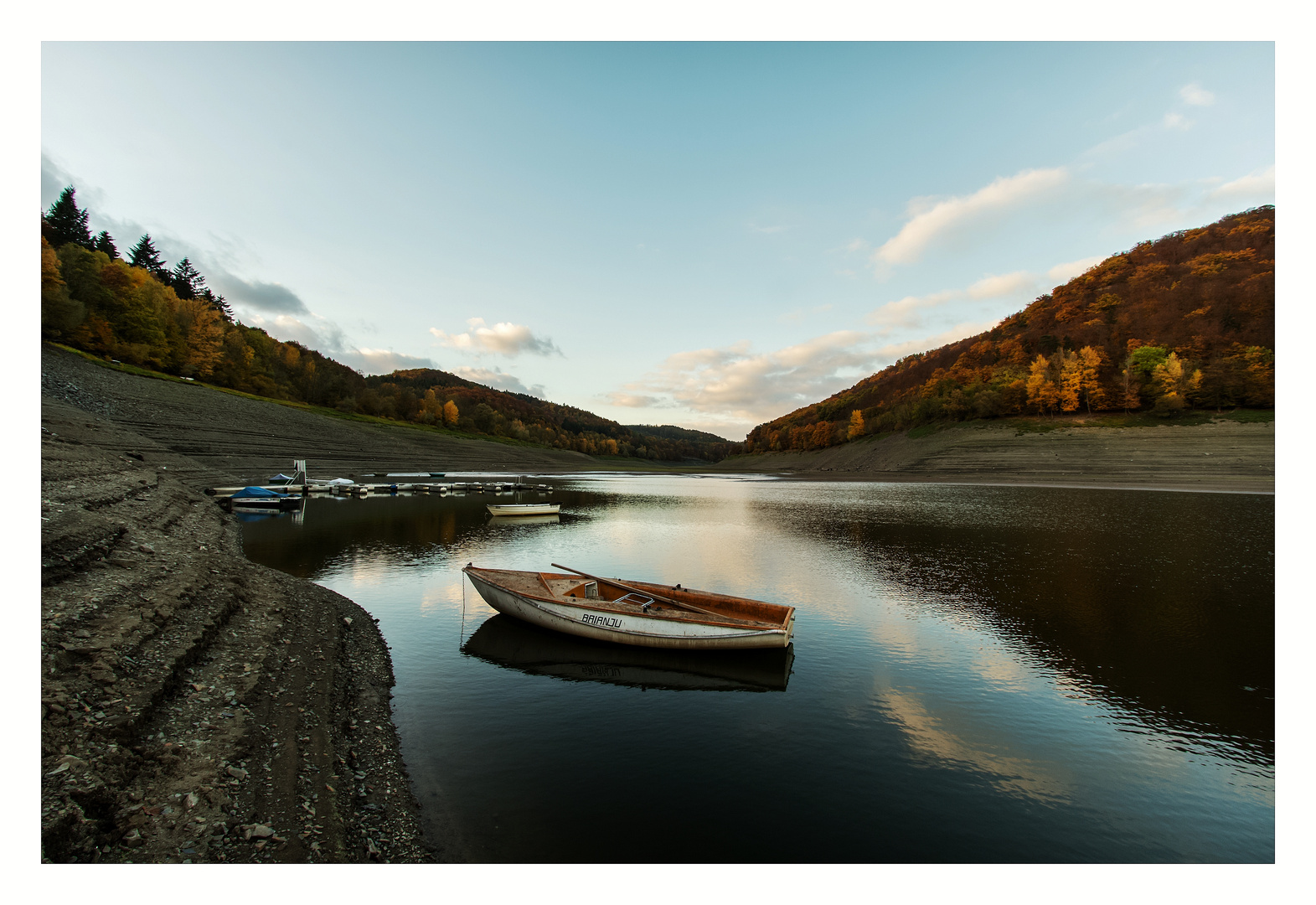 Herbstabend am Edersee