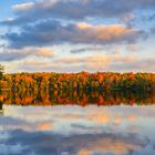 Herbstabend am Liepnitzsee