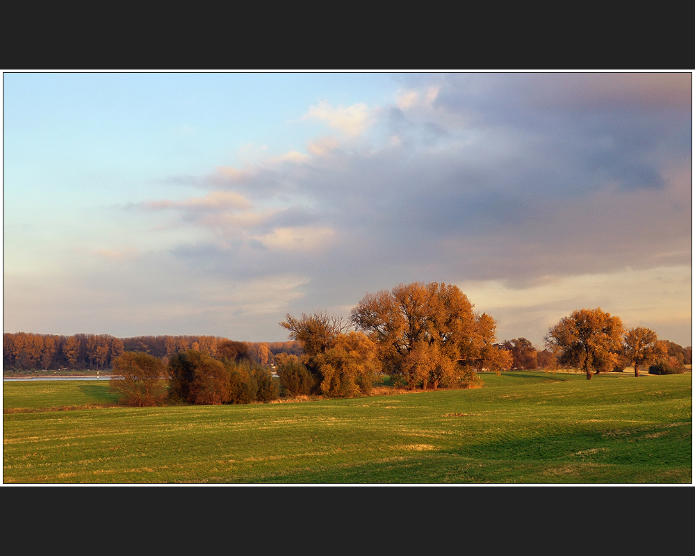 Herbstabend am Niederrhein