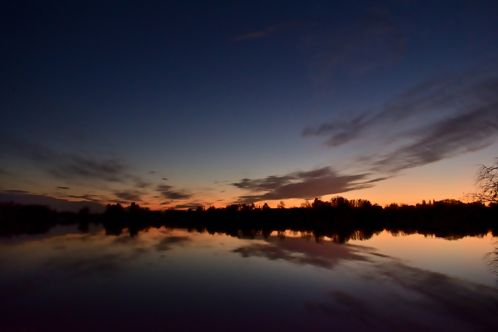 Herbstabend am Ostorfer See