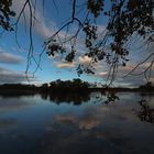 Herbstabend am Teich