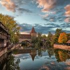 Herbstabend an der Pegnitz