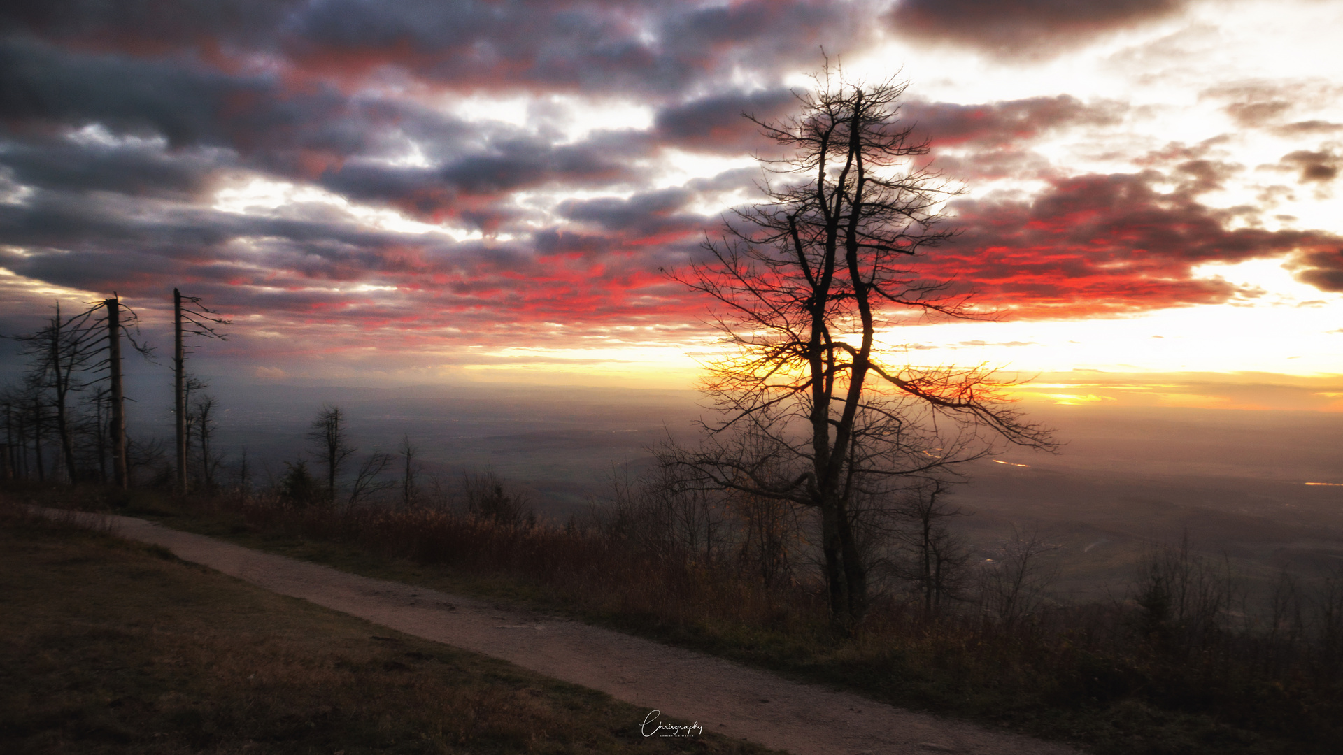 Herbstabend auf dem Hochblauen