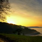 Herbstabend auf der Anhöhe