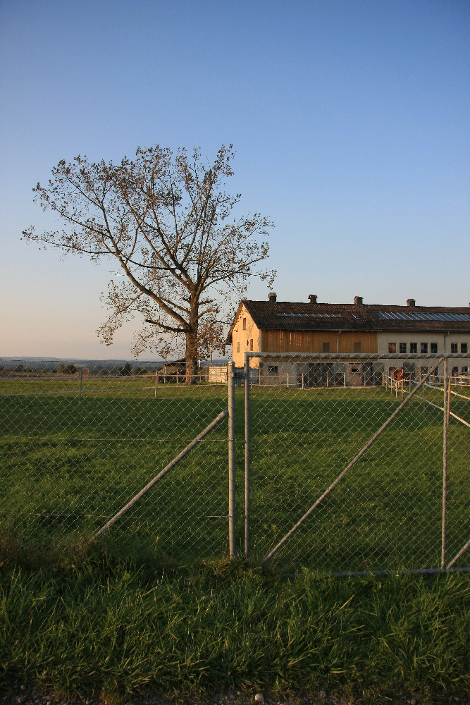 Herbstabend bei den Stallungen